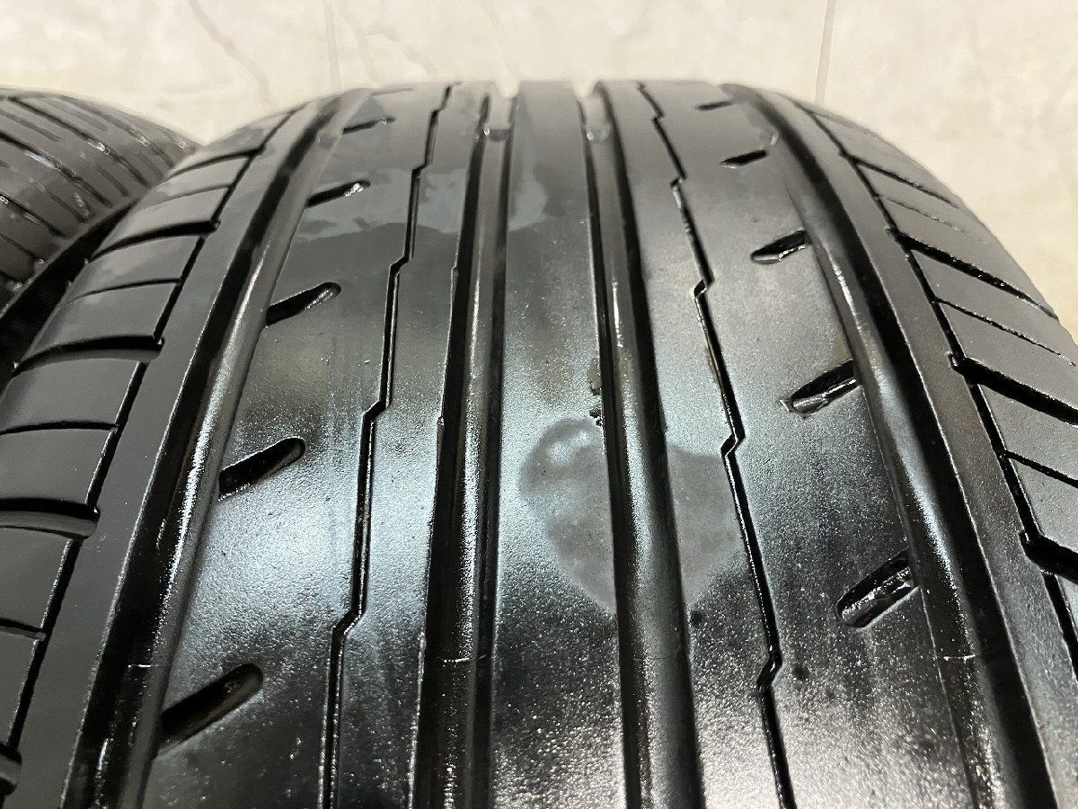 YOKOHAMA BluEarth-Es ES32 225/55R18 18インチ 夏タイヤ 2本 23年製 バリ溝 デリカD:5 アウトランダー エルグランド スバルXV等　(KTD732) クレジットカード QRコード決済可能 YOKOHAMA BluEarth-Es ES32 225/55R18 18インチ 夏タイヤ 2本 23年製