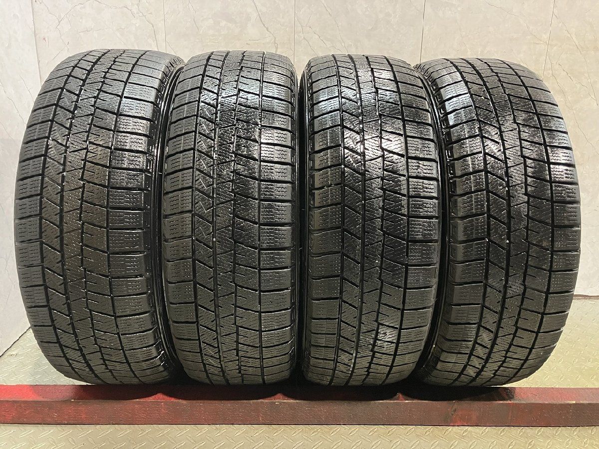 DUNLOP WINTER MAXX WM03 185/55R16 16インチ スタッドレス 4本 カローラフィールダー フィット ヤリス シャトル ヴィッツ等　(KTD722) クレジットカード QRコード決済可能 DUNLOP WINTER MAXX WM03 185/55R16 16インチ スタッドレス 4本
