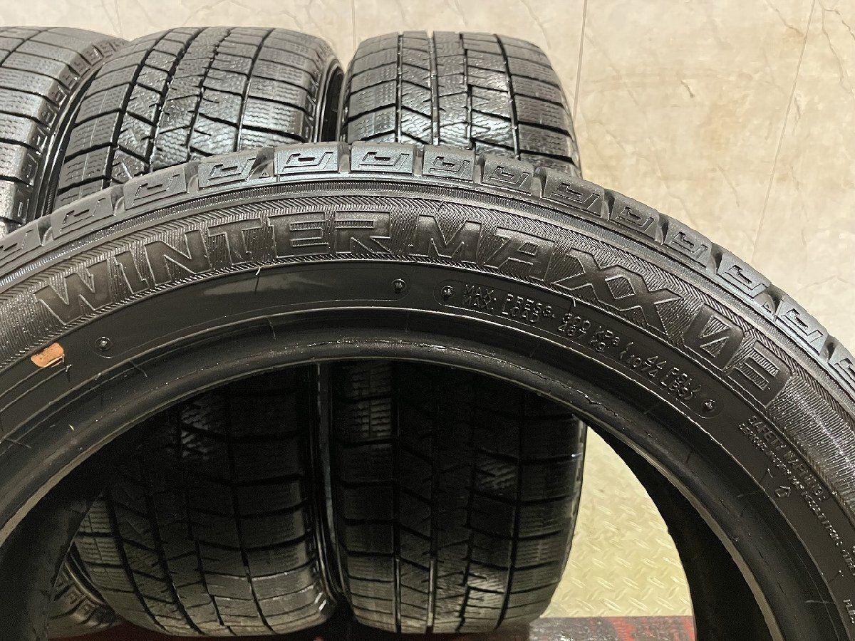 DUNLOP WINTER MAXX WM03 185/55R16 16インチ スタッドレス 4本 カローラフィールダー フィット ヤリス シャトル ヴィッツ等　(KTD722) クレジットカード QRコード決済可能 DUNLOP WINTER MAXX WM03 185/55R16 16インチ スタッドレス 4本