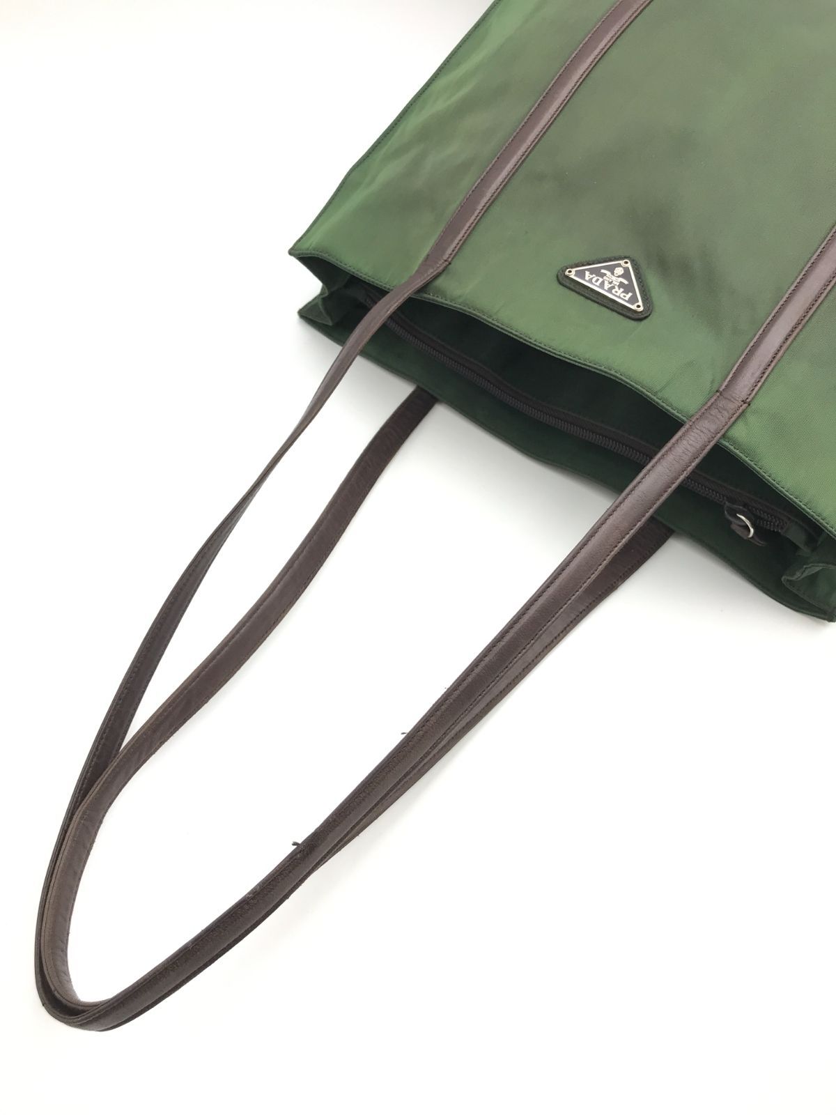 PRADA プラダ ショルダーバッグ トートバッグ 三角ロゴ 肩掛け 