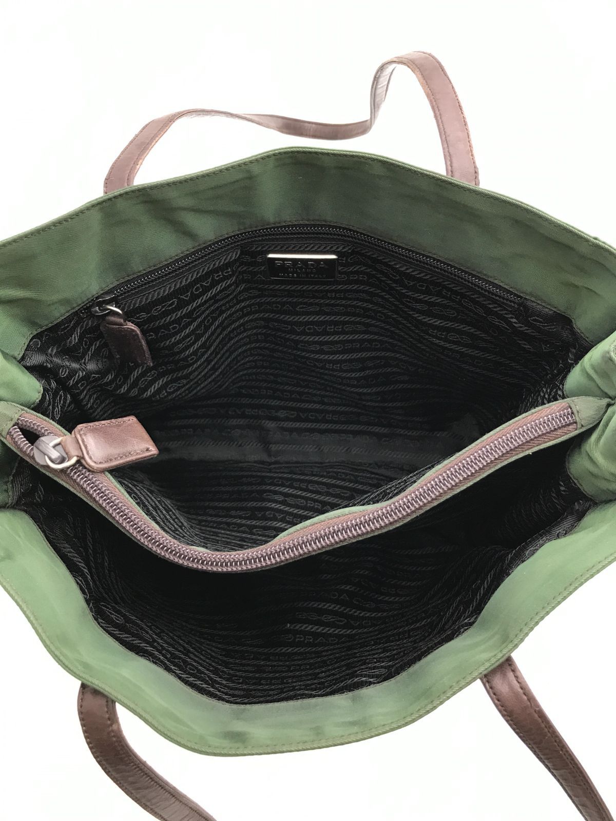 PRADA プラダ ショルダーバッグ トートバッグ 三角ロゴ 肩掛け 