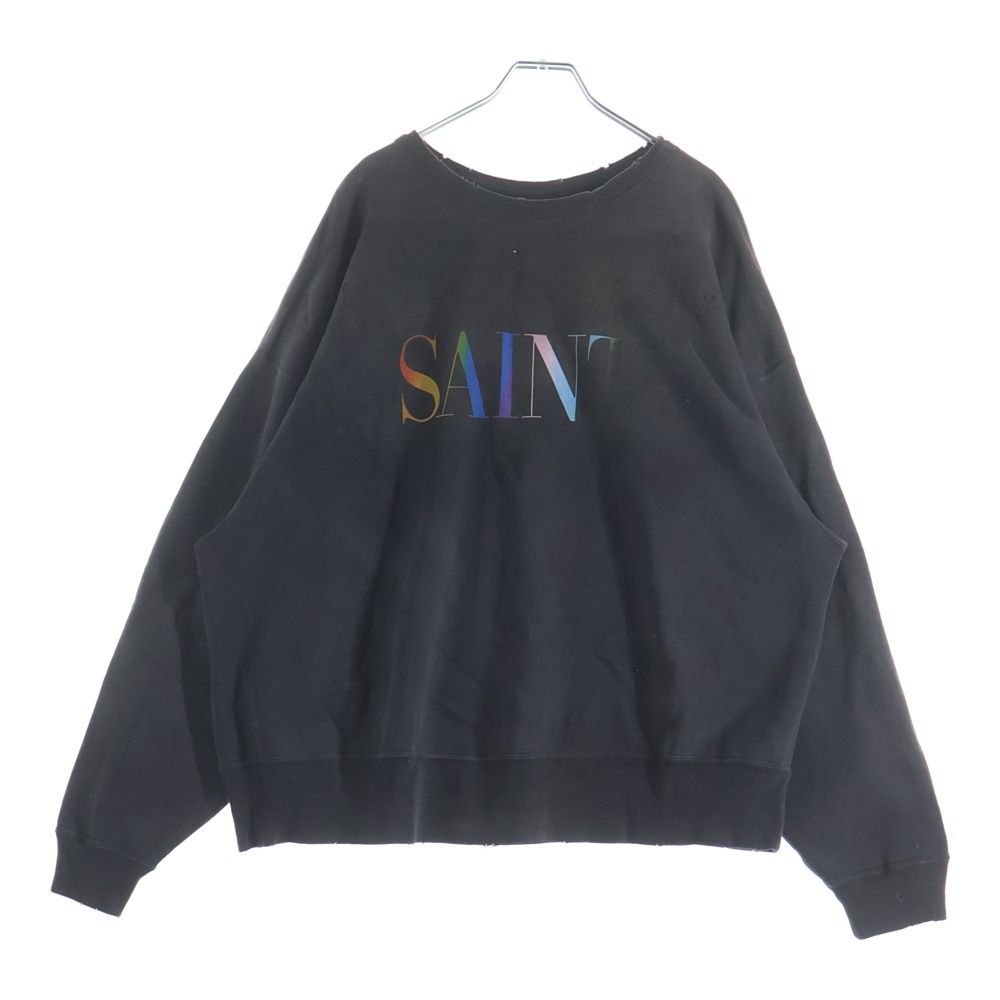 SAINT MICHAEL (セントマイケル) 24AW CREW SWEAT RAINBOW レインボー