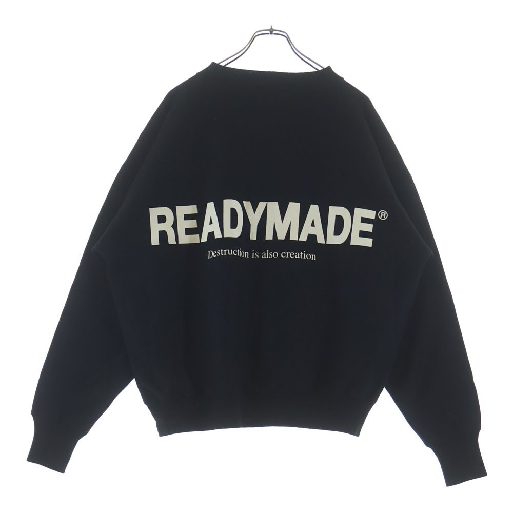 READY MADE (レディメイド) M-NECK SWT SMILE スマイル刺繍 バック 