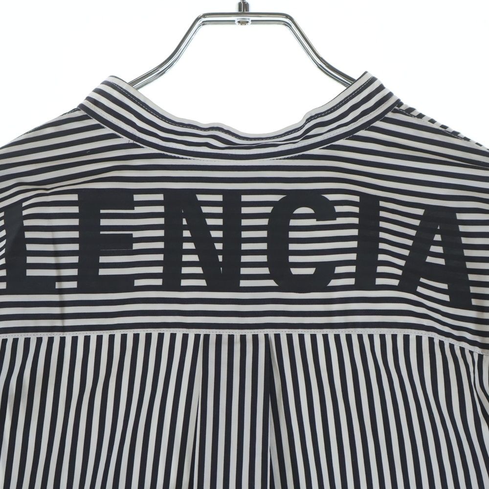 BALENCIAGA (バレンシアガ) バックロゴプリント ネックリボン 