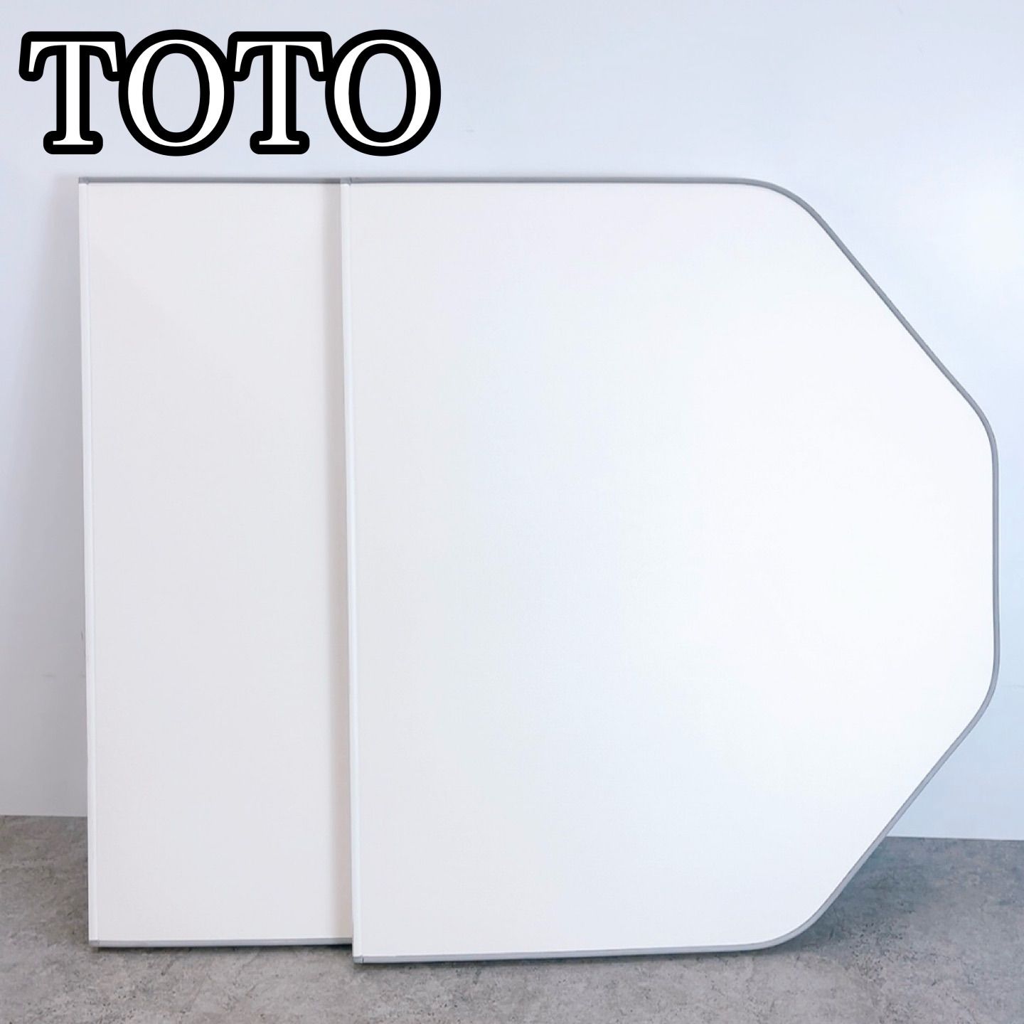 H-1146 TOTO 風呂フタ EKKS3BKAA22WN ホワイト 中古 2枚組 軽量