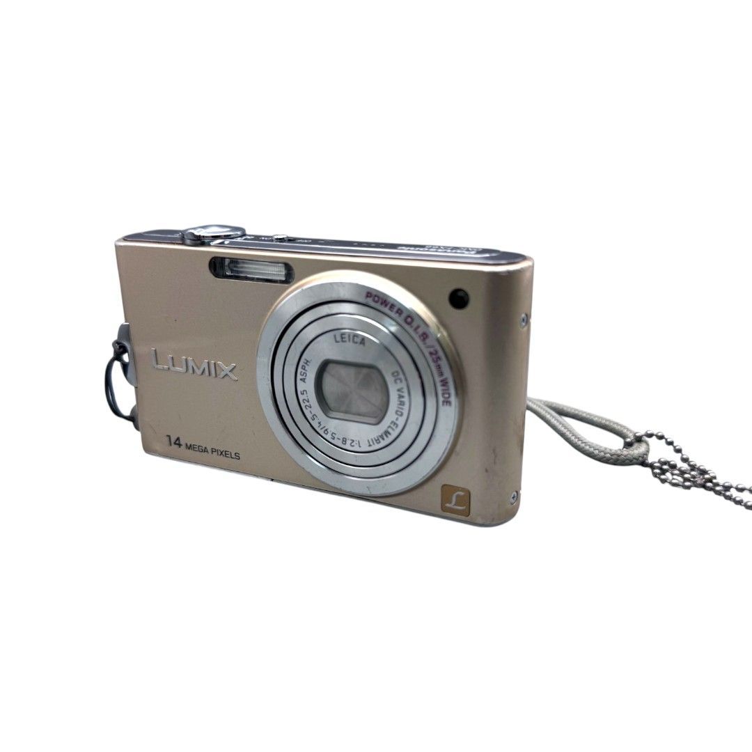 【値下げしました】Panasonic DMC-FX66 デジタルカメラ ゴールド パナソニック ルミックス デジタルカメラ DMC-FX66-N