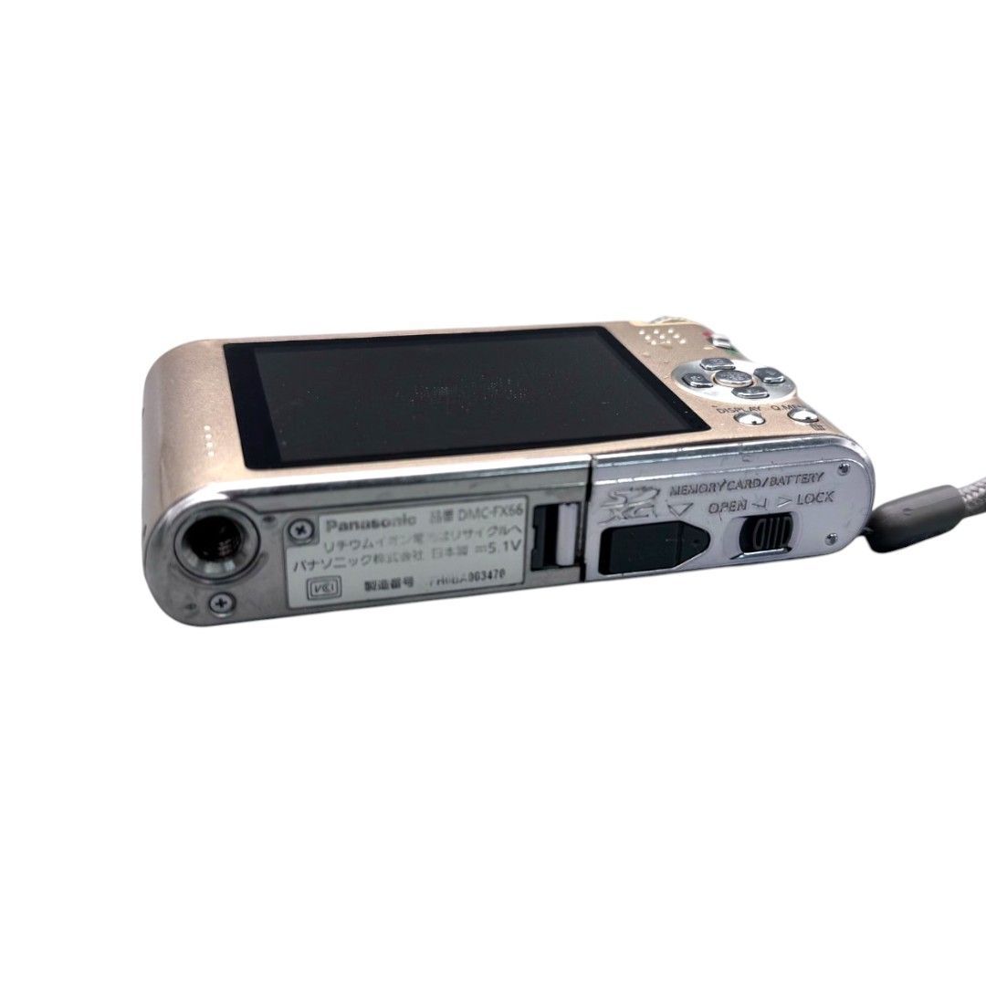 Panasonic LUMIX DMC-FX66 パナソニック デジカメ ゴールド 箱付き