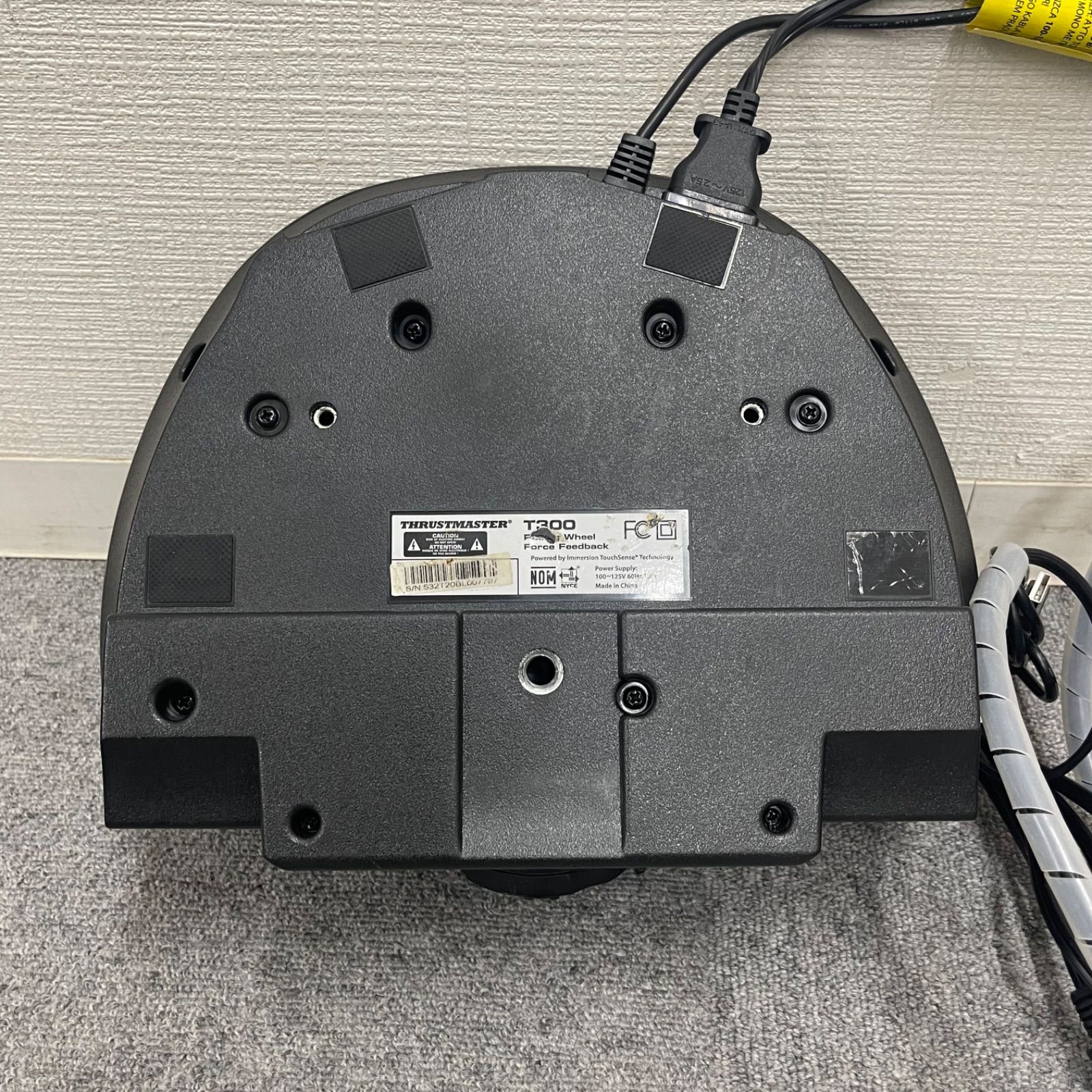 NPA】ジャンク THRUSTMASTER T300 スラストマスター ハンドル 