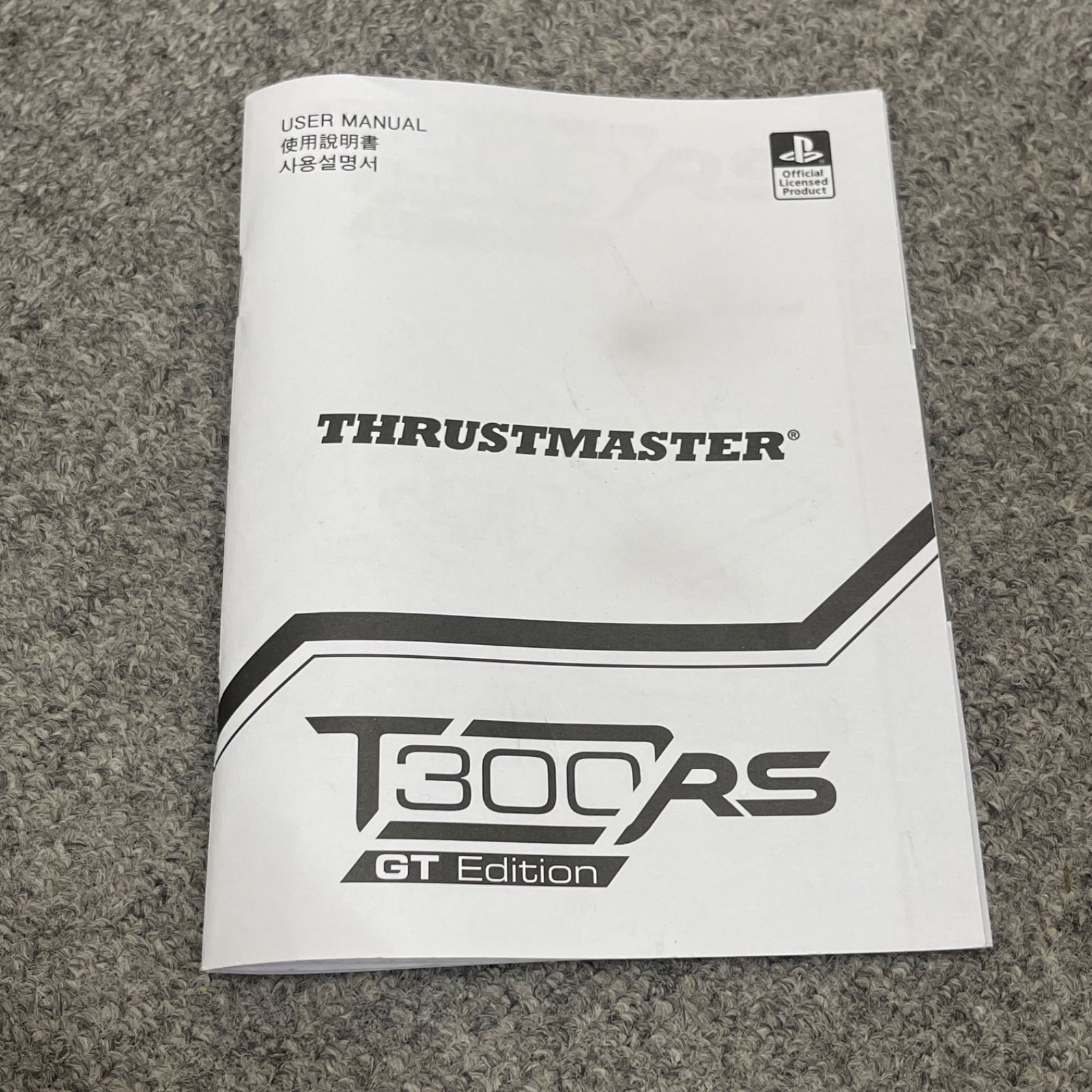 NPA】ジャンク THRUSTMASTER T300 スラストマスター ハンドル 
