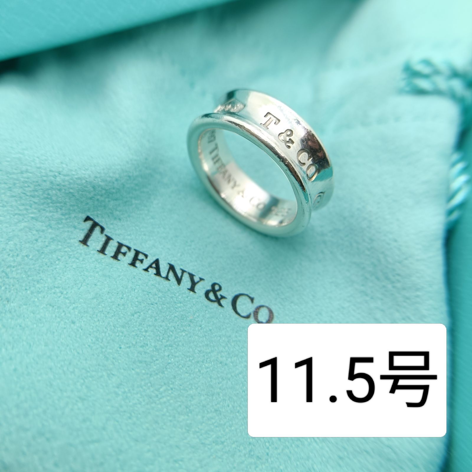 美品 TIFFANY ティファニー 1837 シルバーリング ティファニー 1837