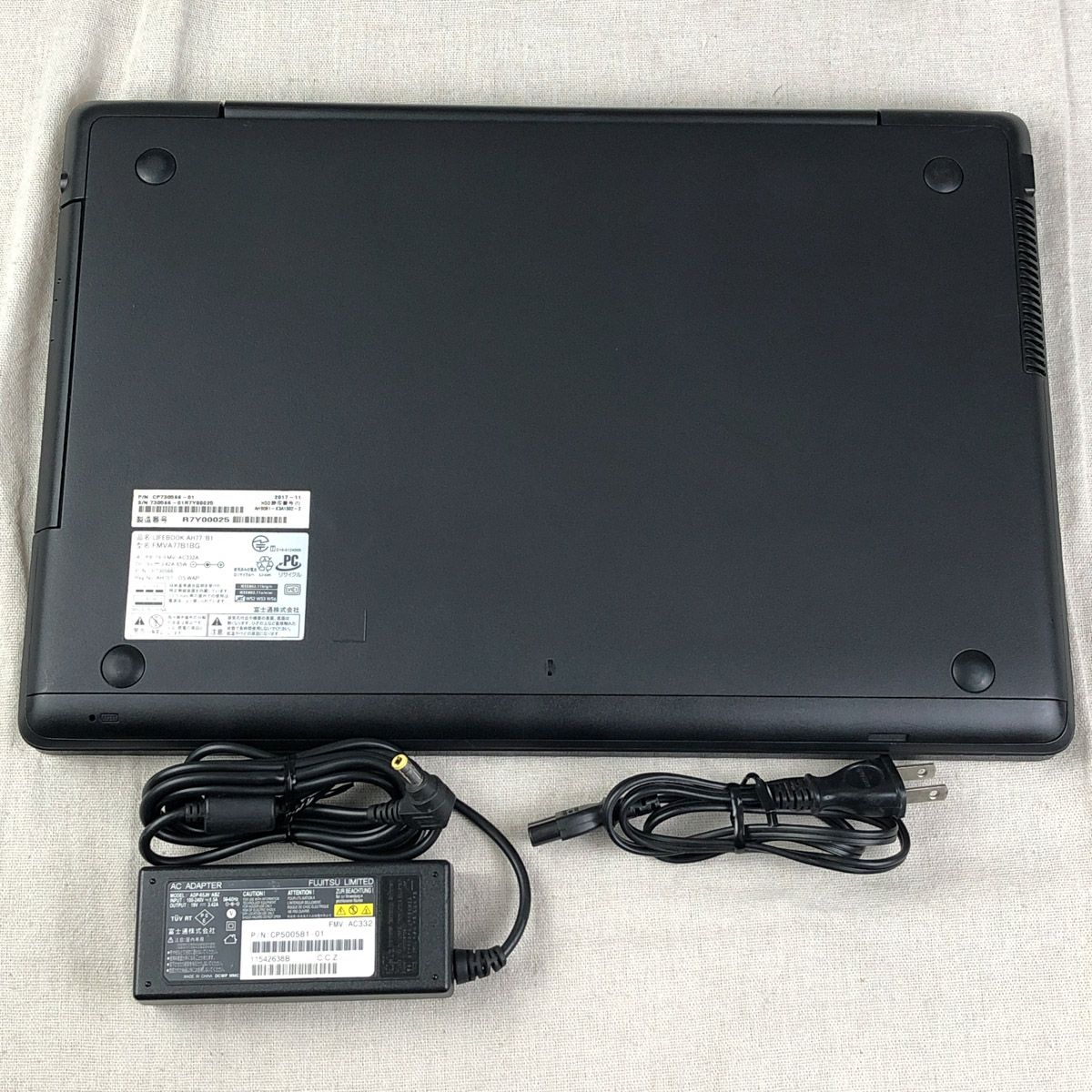 ジャンク FUJITSU LIFEBOOK AH77/B1 i7 8GB SSD512GB - メルカリ
