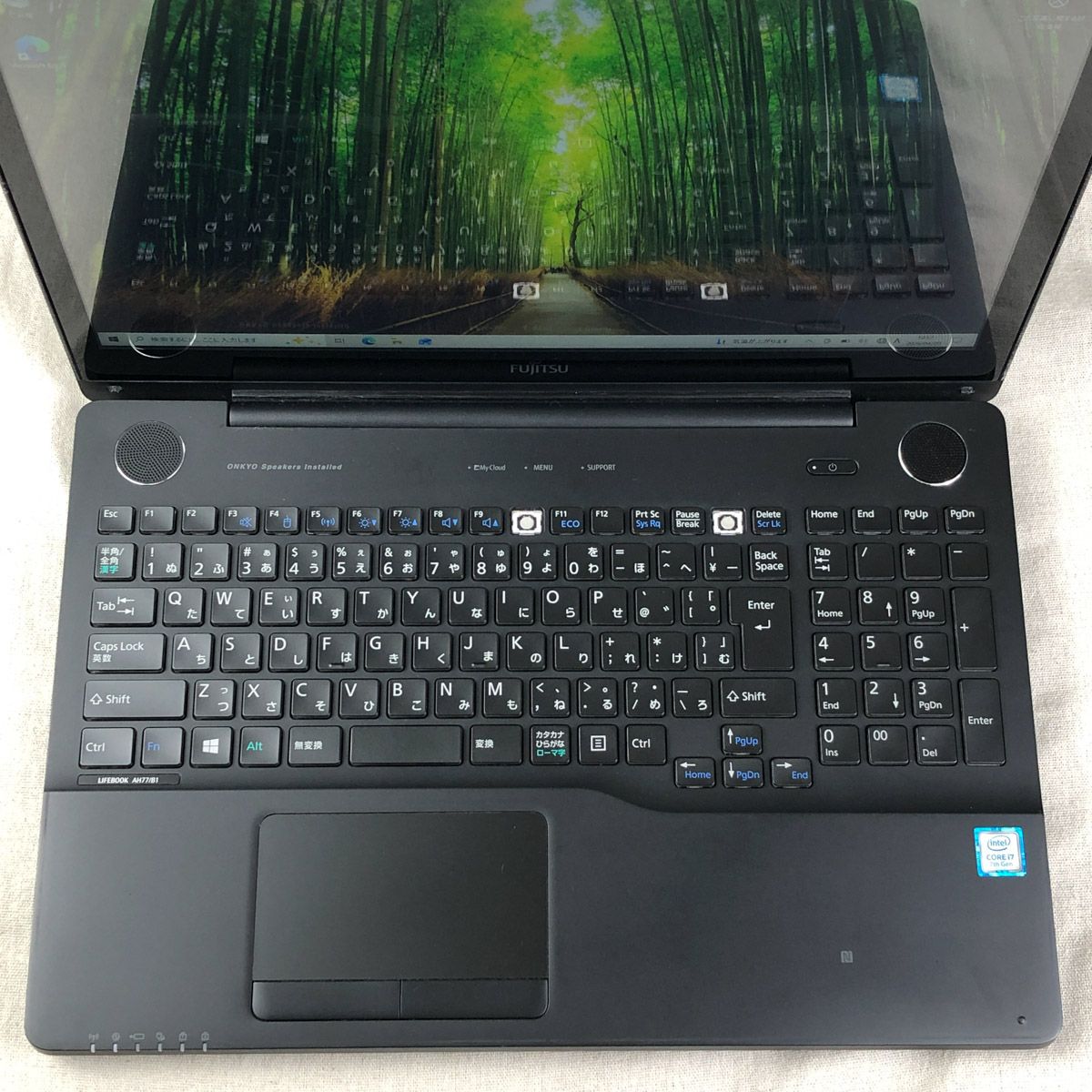 ジャンク FUJITSU LIFEBOOK AH77/B1 i7 8GB SSD512GB - メルカリ