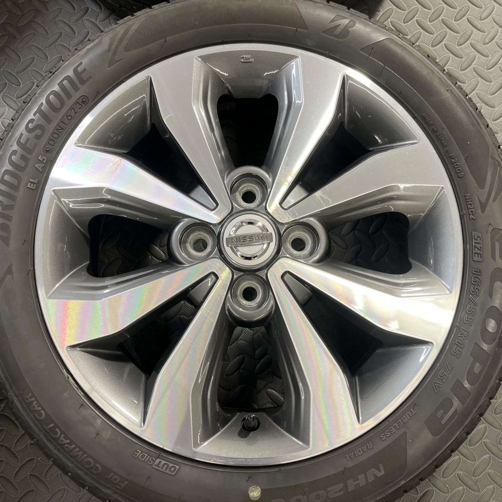 22/23年製 165/55R15 ブリヂストン エコピア NH200C 日産 デイズ