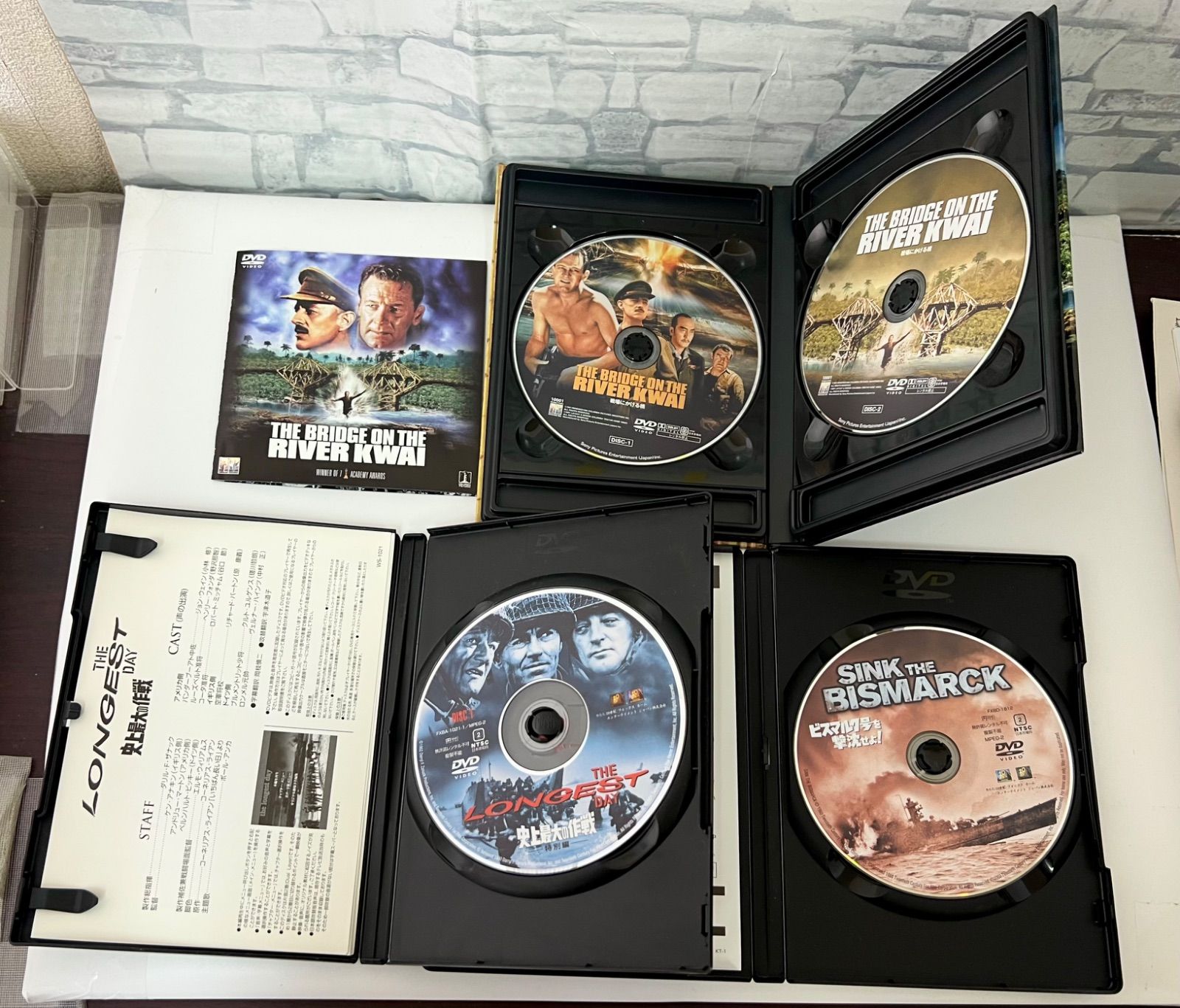 X3-24】◇戦争映画DVDまとめ10点セット（プライベート・ライアン