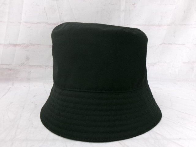 中古】PRADA ﾌﾟﾗﾀﾞ ﾊﾞｹｯﾄﾊｯﾄ rn98339 ca34767 ﾌﾞﾗｯｸ M 991894109