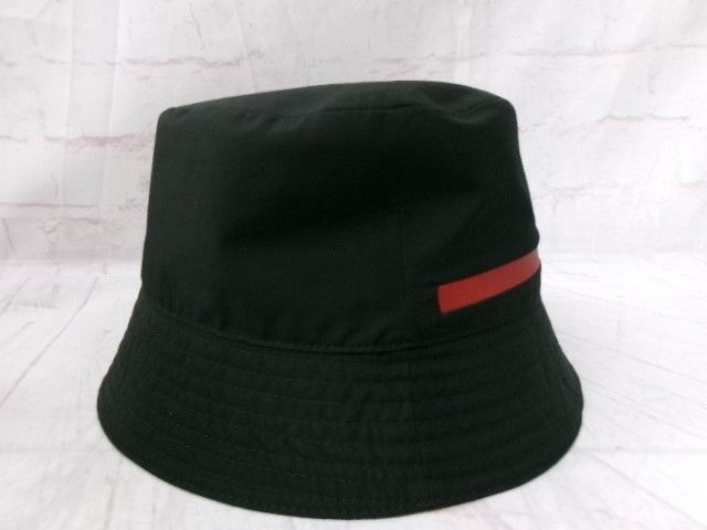 値下可】PRADA バケットハット LサイズRN98339-CA34767 楽天市場