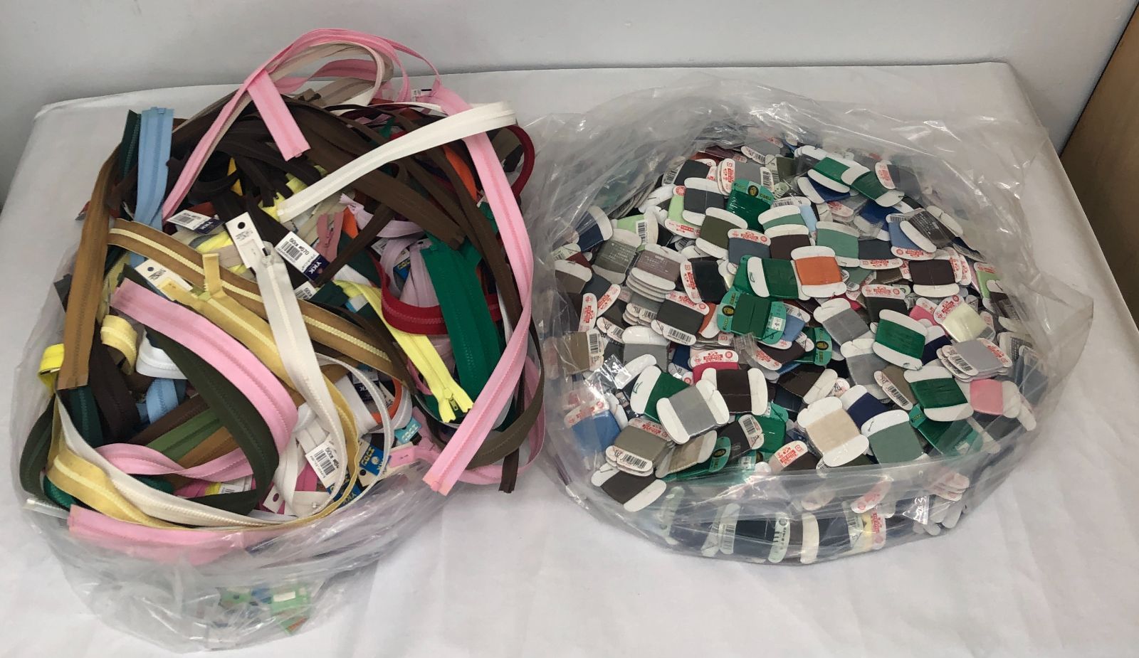現状品】手芸用品 まとめ売り 糸・ファスナーなど 10㎏ ZA-29
