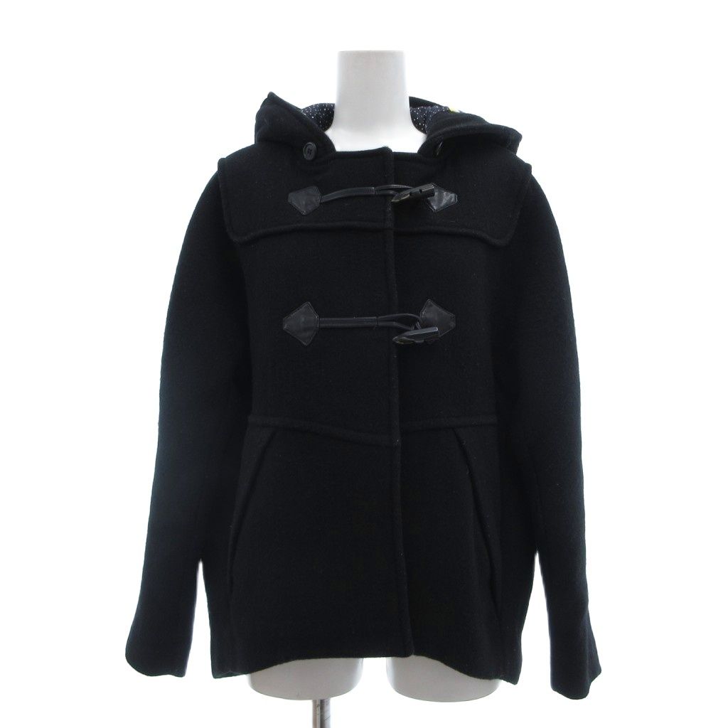 ツモリチサト TSUMORI CHISATO ダッフルコート ショート丈 1 黒