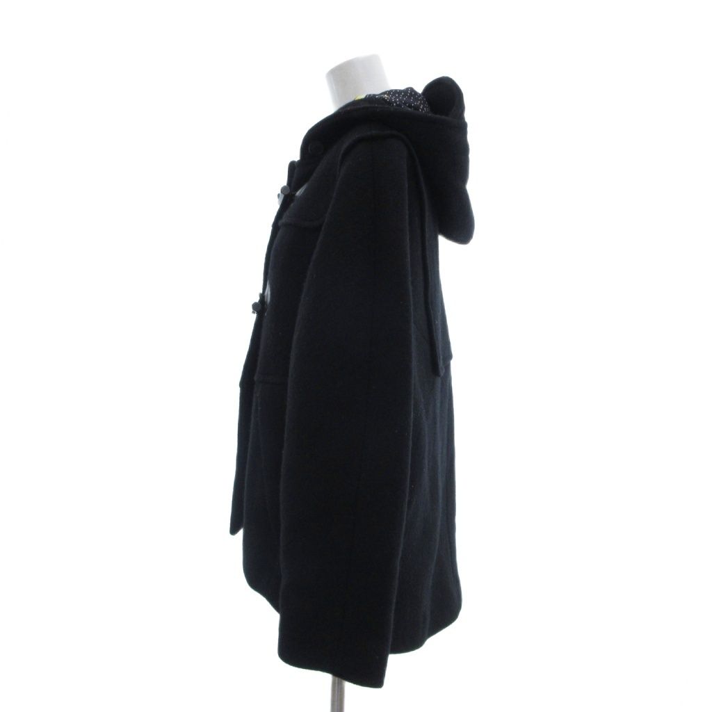 ツモリチサト TSUMORI CHISATO ダッフルコート ショート丈 1 黒