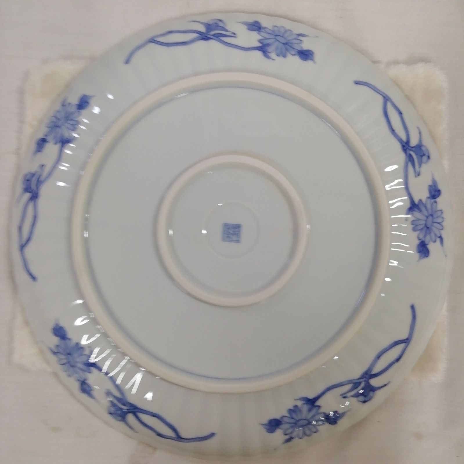 三洋陶器 美濃焼 「龍峰窯（りゅうほうがま）」 大絵皿 （アジュバン