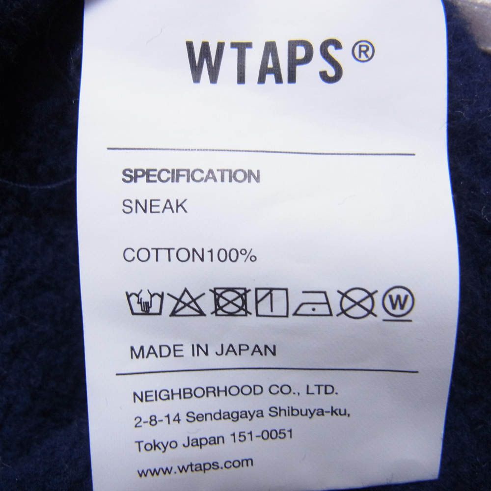 WTAPS ダブルタップス 22aw 222ATDT-CPM02S LOCKS SWEATER COTTON