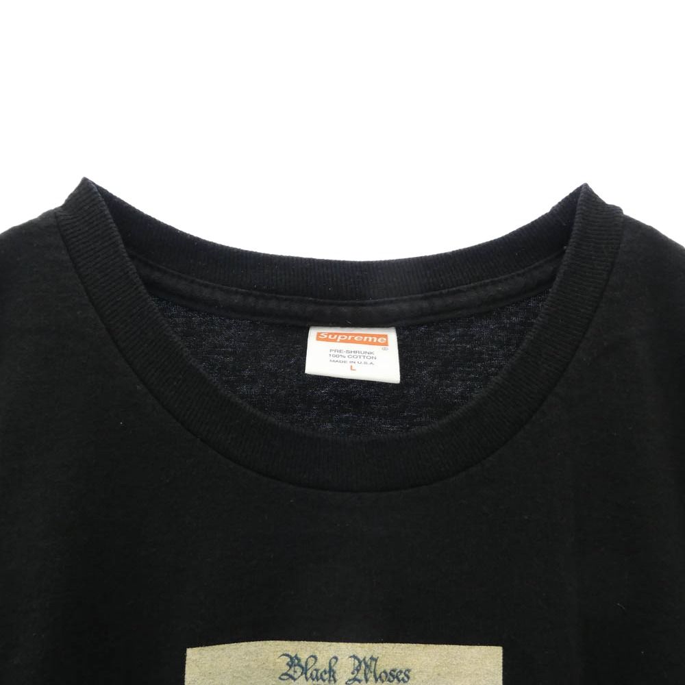 Supreme シュプリーム 12AW Black Moses Tee Isaac Hayes 半袖 tシャツ