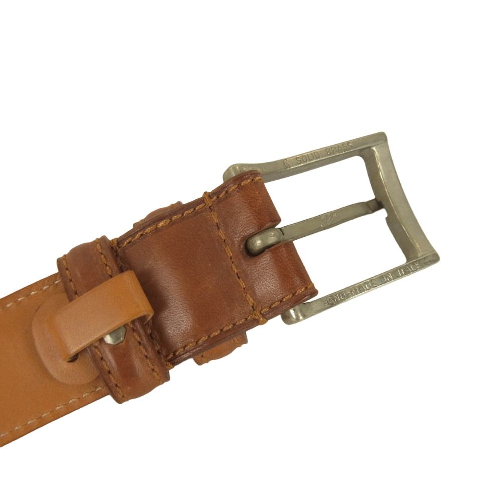 Felisi フェリージ 69916 LEATHER BELT レザー ベルト ブラウン系 42