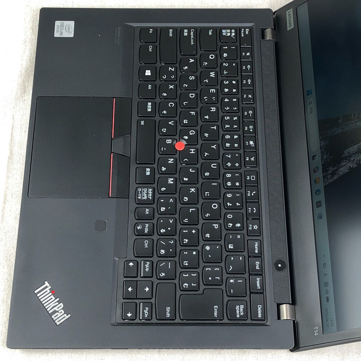 ジャンク Lenovo ThinkPad T14 Gen 1(i5/16GB/SSD512GB) 画面異常