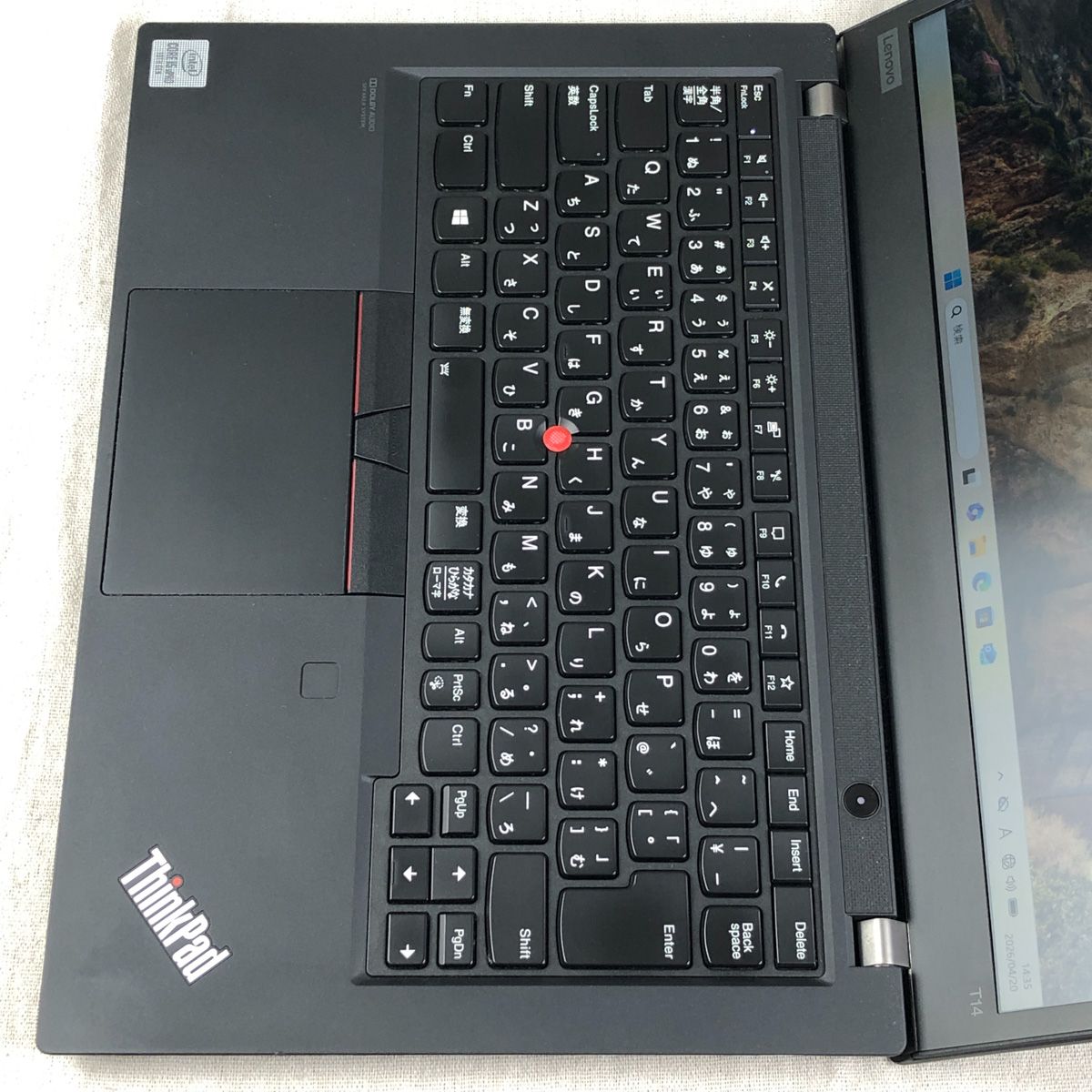 ジャンク Lenovo ThinkPad T14 Gen 1 i5 16GB SSD512GB - メルカリ