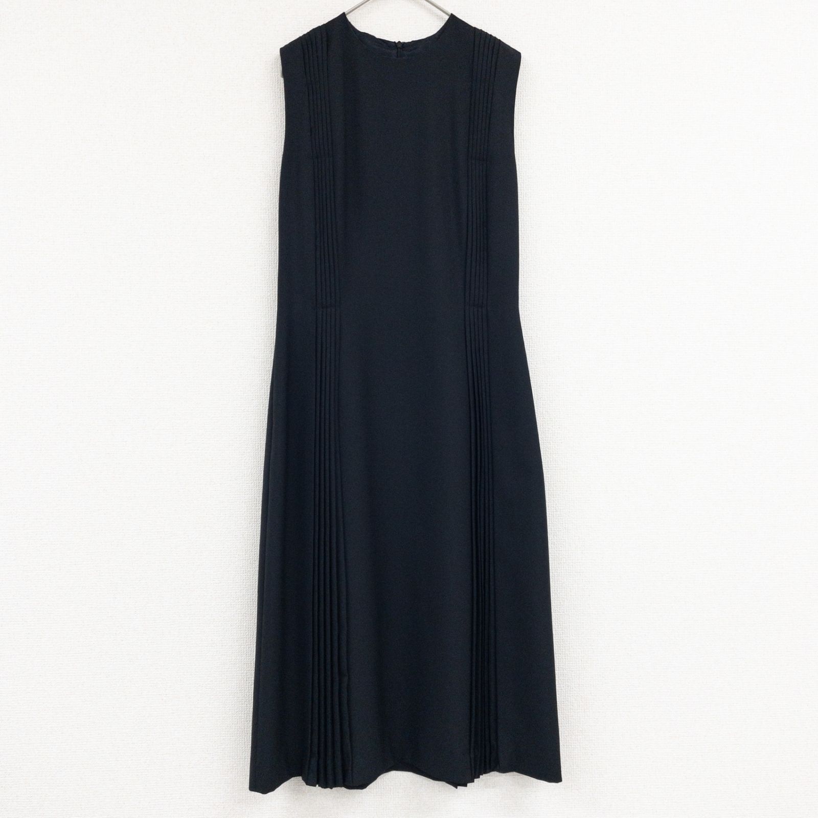 Jil  Sanderワンピース JIL SANDER ジルサンダー ノースリーブワンピース プリーツ ロング