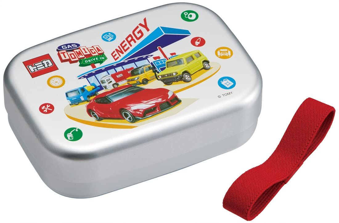 スケーター(Skater) 子供用 アルミ製 お弁当箱 370ml ディズニー トミカ 22 男の子 日本製 ALB5NV-A