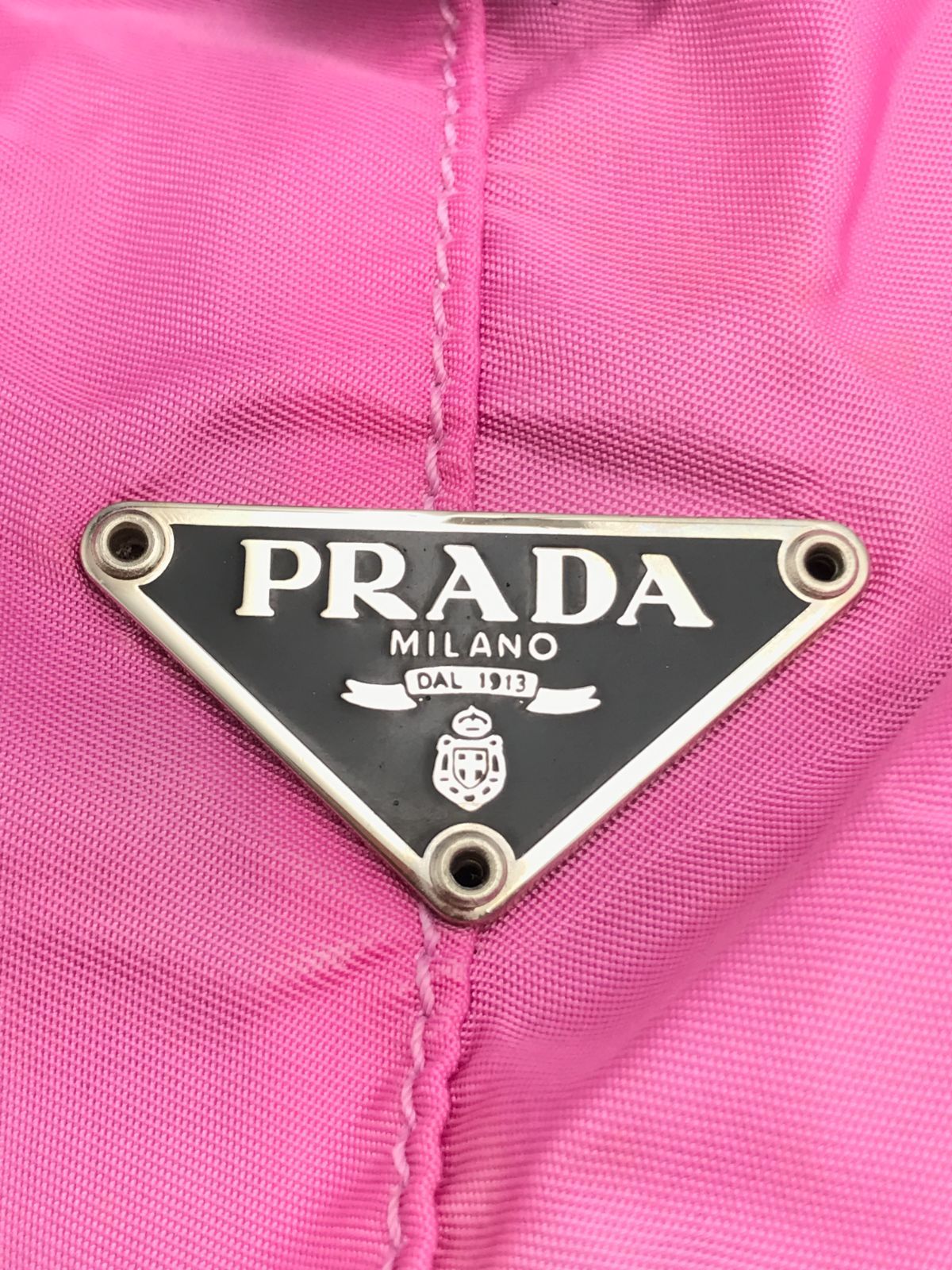 PRADA プラダ ショルダーバッグ 三角ロゴ テスートナイロン×レザー