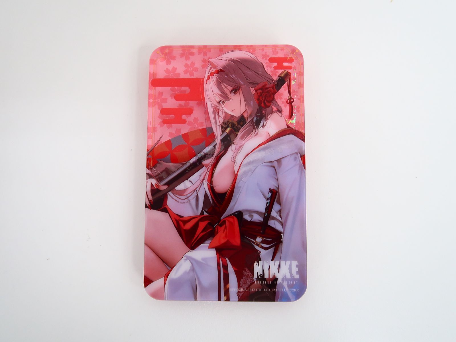 勝利の女神：NIKKE 紅蓮：ブラックシャドウ オイル入りアクリル