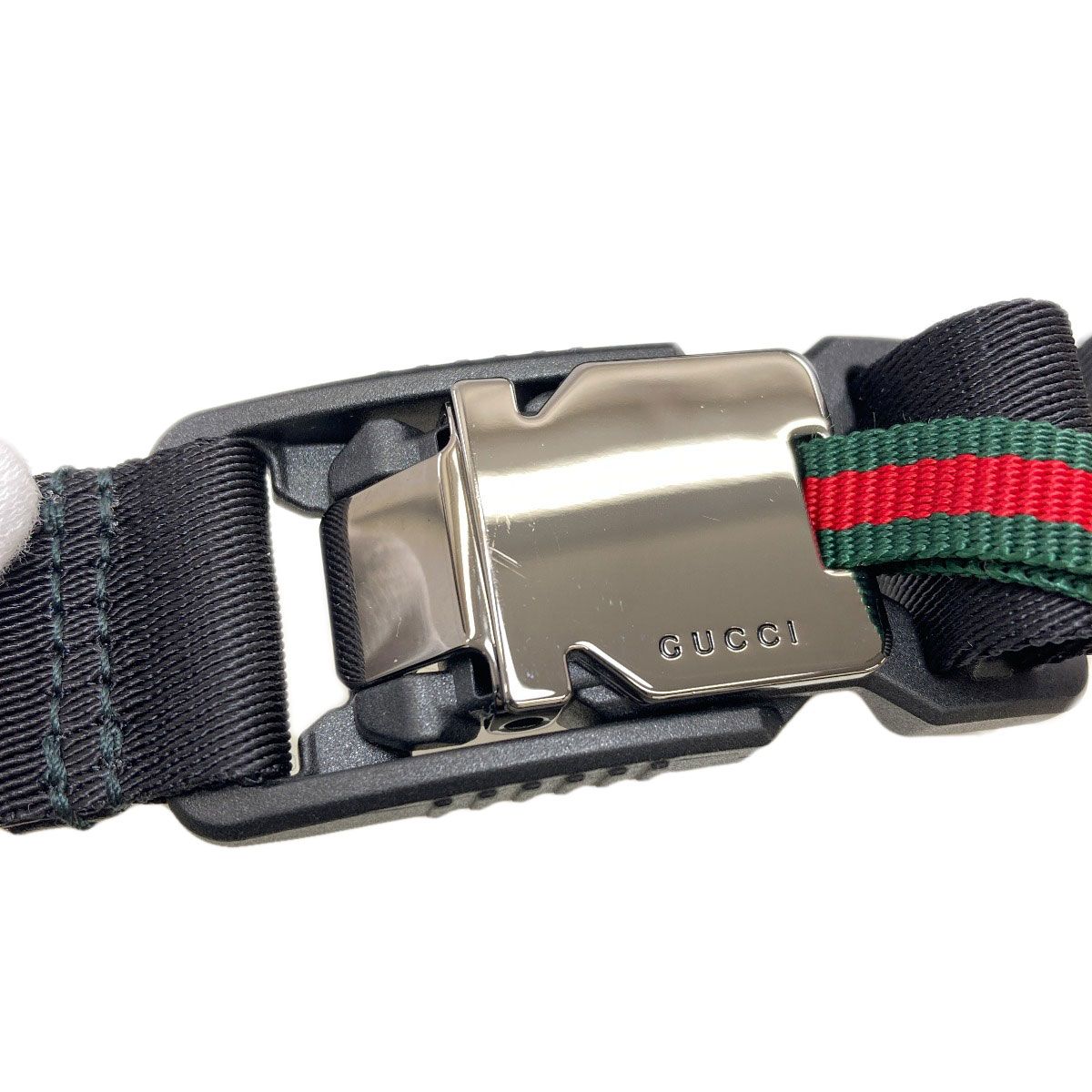 GUCCI グッチ 834274 ミニロングショルダー ショルダーバッグ ナイロン レディース [中古] GUCCI グッチ 834274 ミニロングショルダー ショルダーバッグ ナイロン