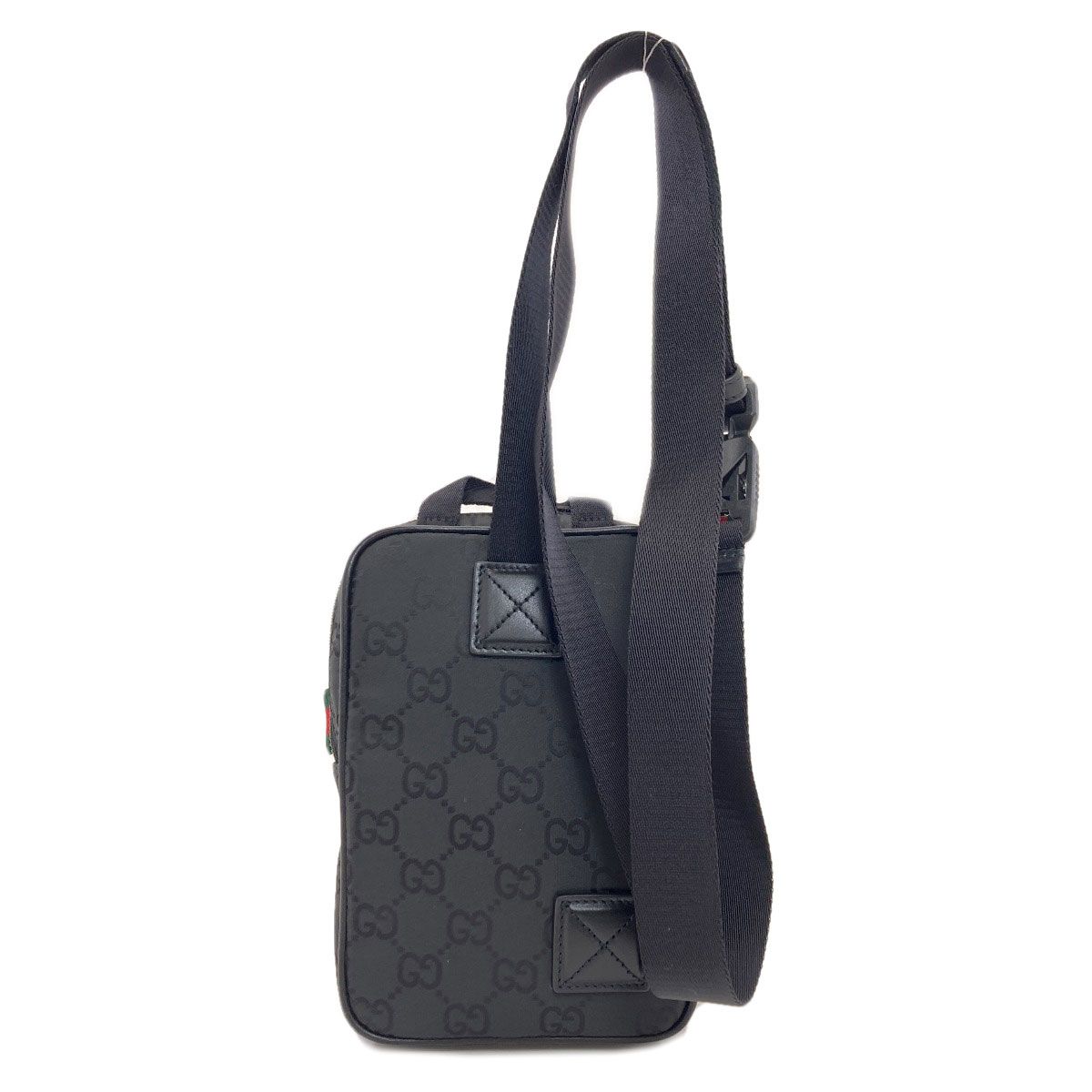 GUCCI グッチ 834274 ミニロングショルダー ショルダーバッグ ナイロン レディース [中古] GUCCI グッチ 834274 ミニロングショルダー ショルダーバッグ ナイロン