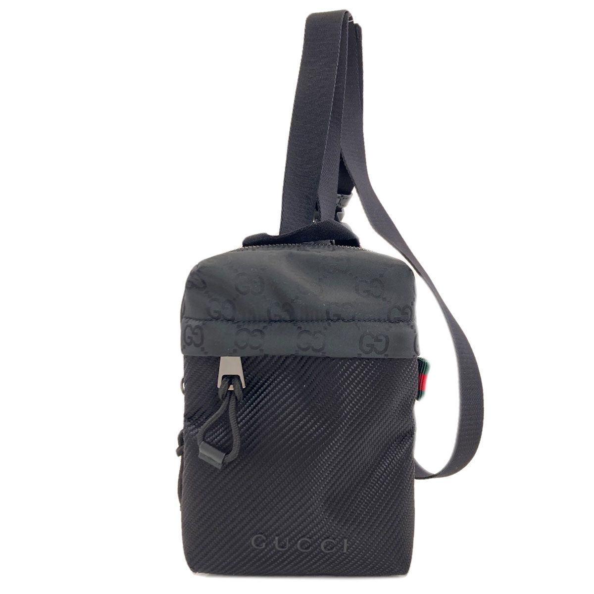 GUCCI グッチ 834274 ミニロングショルダー ショルダーバッグ ナイロン レディース [中古] GUCCI グッチ 834274 ミニロングショルダー ショルダーバッグ ナイロン