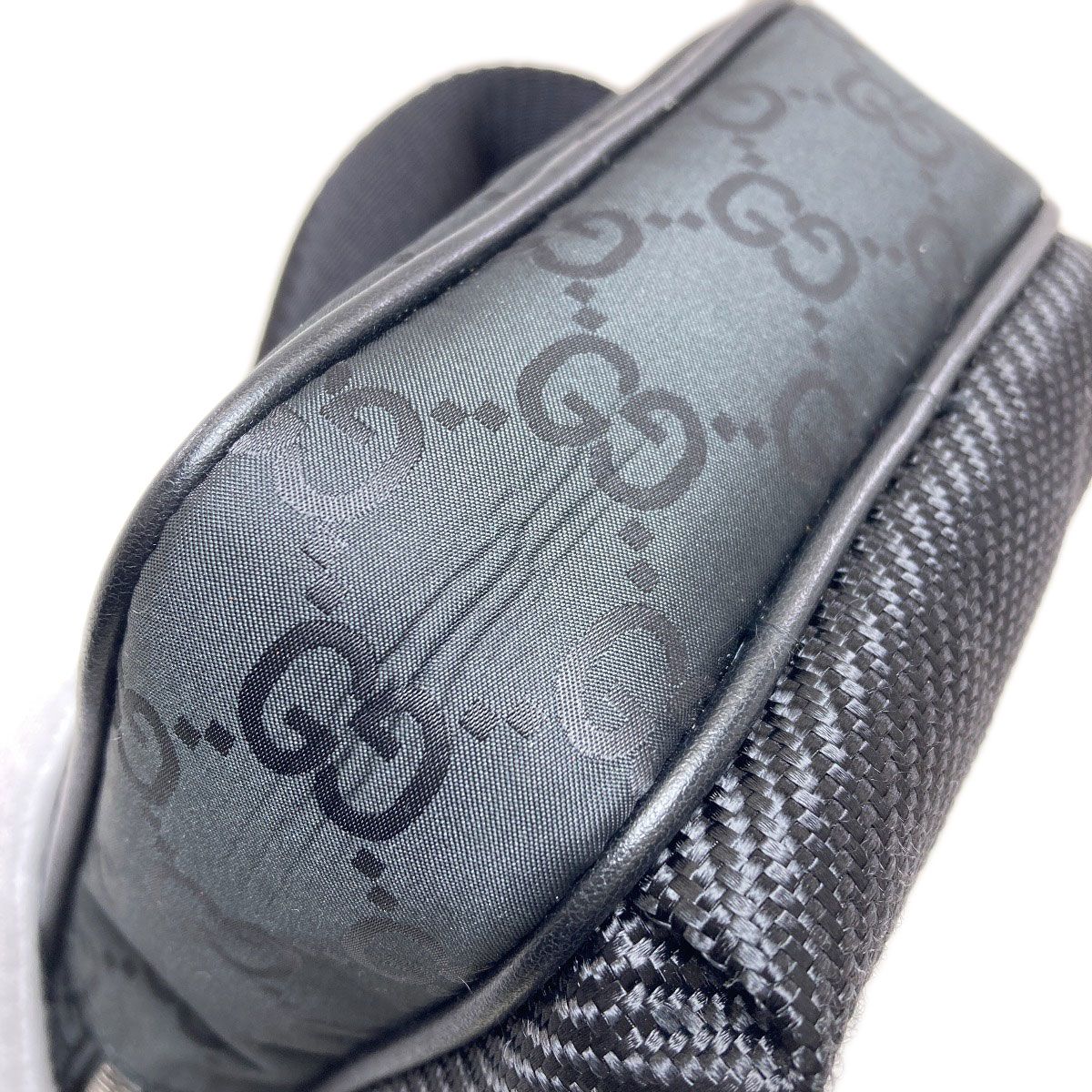 GUCCI グッチ 834274 ミニロングショルダー ショルダーバッグ ナイロン レディース [中古] GUCCI グッチ 834274 ミニロングショルダー ショルダーバッグ ナイロン