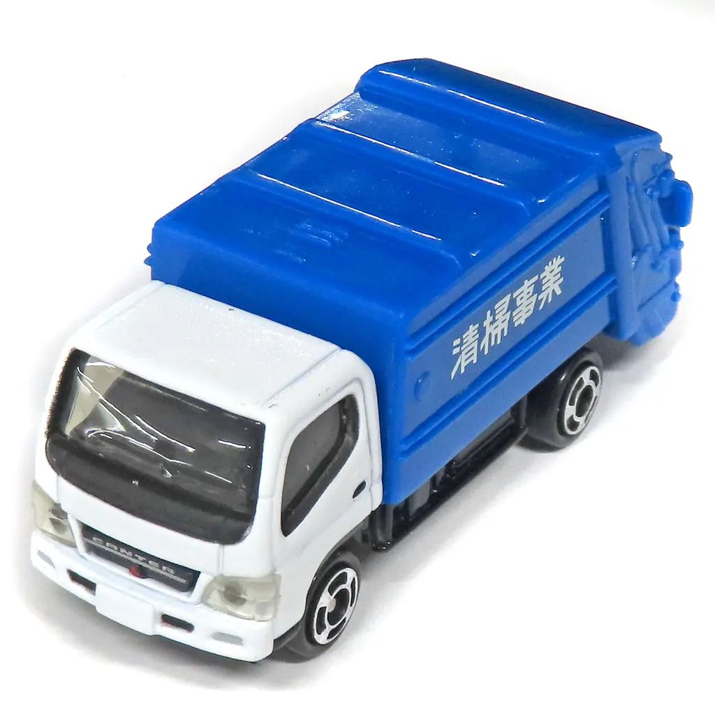 中古】トミカ 1/87 三菱ふそう キャンター 清掃車(ブルー×ホワイト
