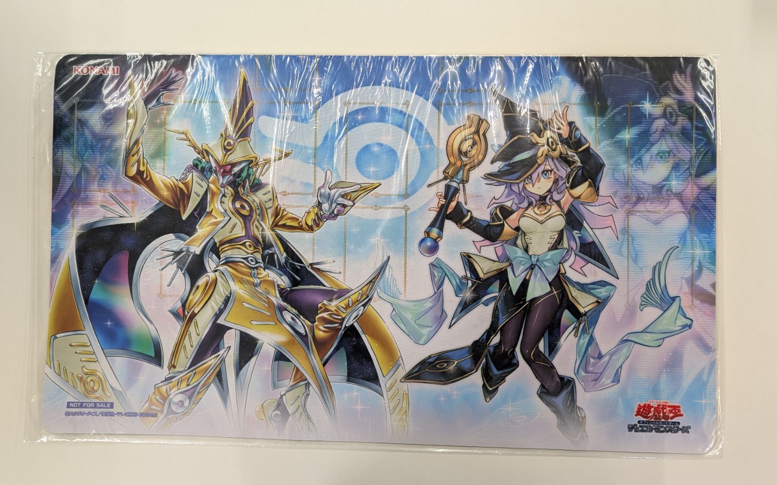 遊戯王OCG 幻惑の魔術師＆幻惑の見習い魔術師 プレイマット 遊戯王の日