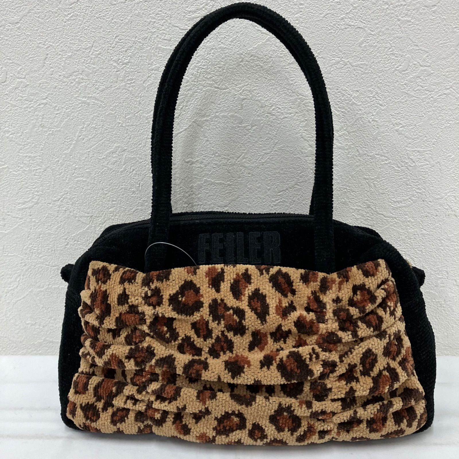 1746 FEILER フェイラー ハンドバッグ トートバッグ レオパード ヒョウ