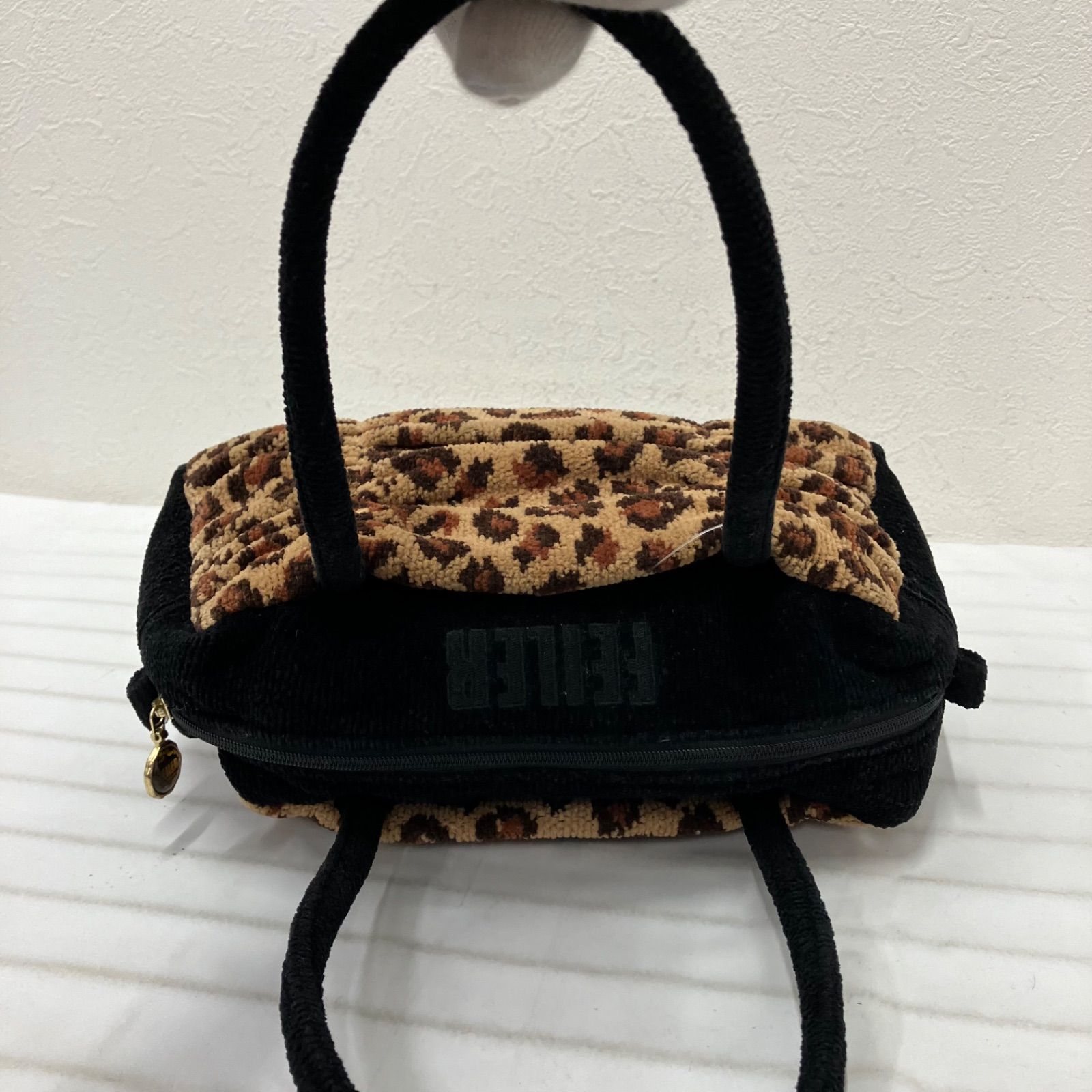 1746 FEILER フェイラー ハンドバッグ トートバッグ レオパード ヒョウ
