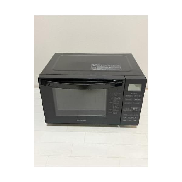 中古】アイリスオーヤマ オーブンレンジ18L KMO-F1810-B ブラック