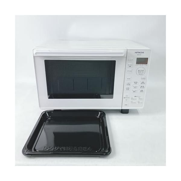 中古】日立 オーブンレンジ 18L MRO-F5B W ホワイト フラット庫内 250