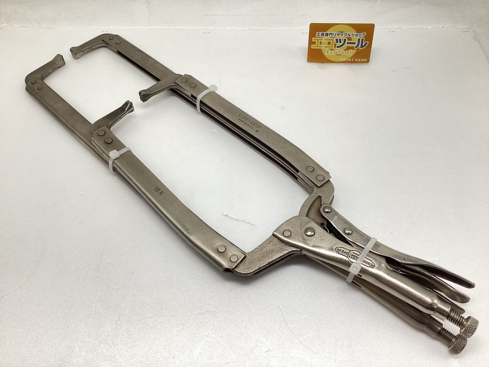 【中古品】アーウィン(Irwin) 〇 VISE-GRIP/バイスグリップ2点セット [R24/R18] [IT_BWI2G][豊田][M04]