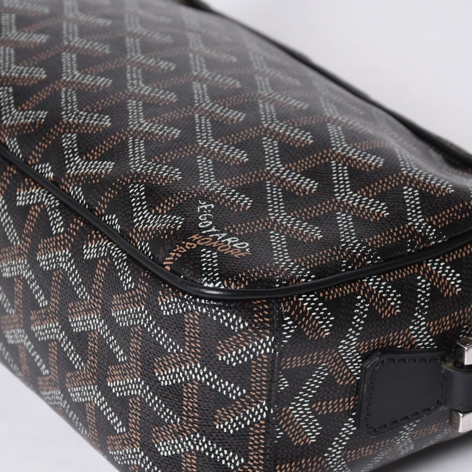GOYARD ゴヤール カップヴェールPM ショルダーバッグ ブラック PVC 