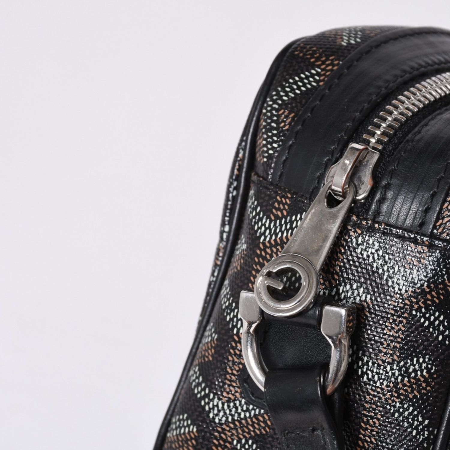 GOYARD ゴヤール カップヴェールPM ショルダーバッグ ブラック PVC 