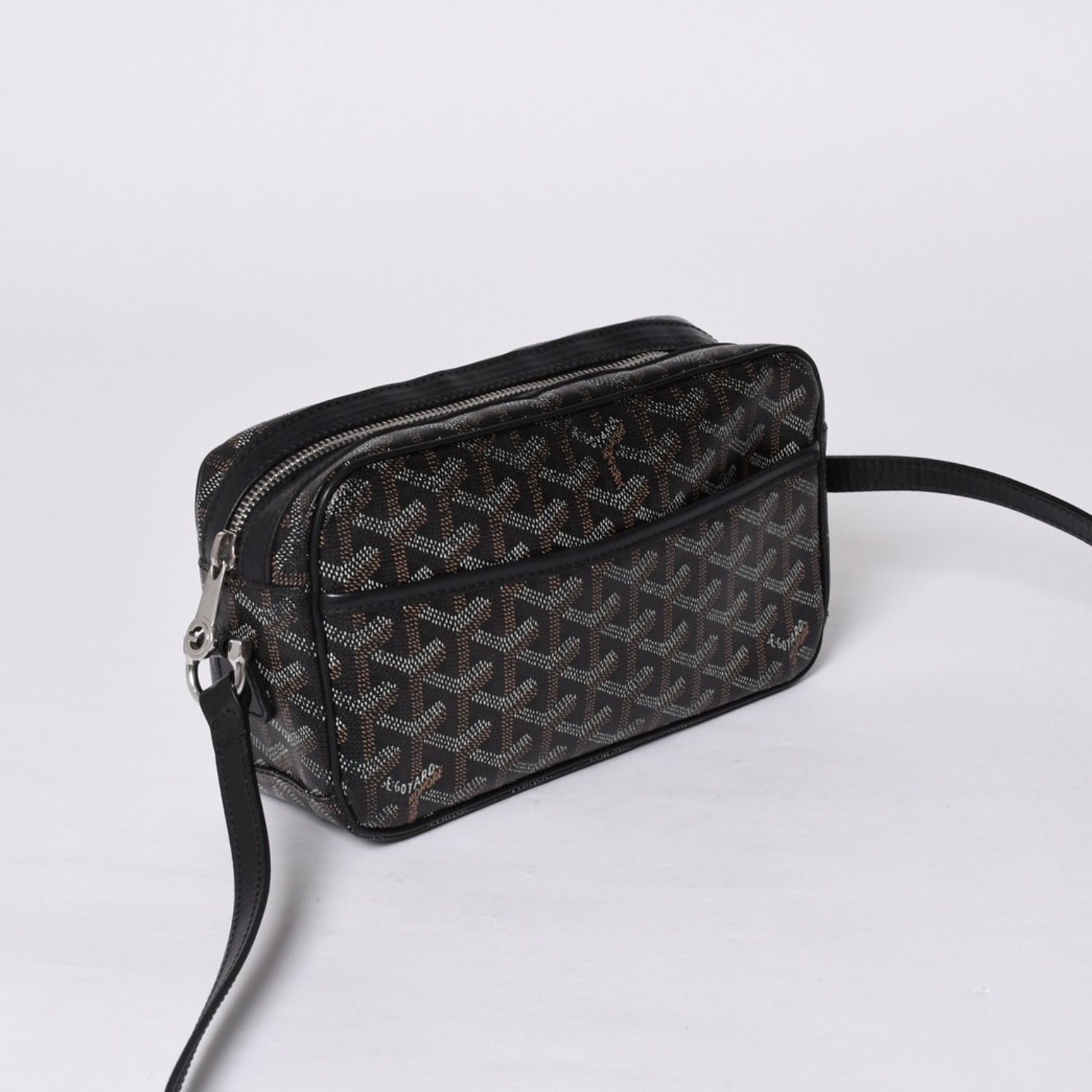 GOYARD ゴヤール カップヴェールPM ショルダーバッグ ブラック PVC 