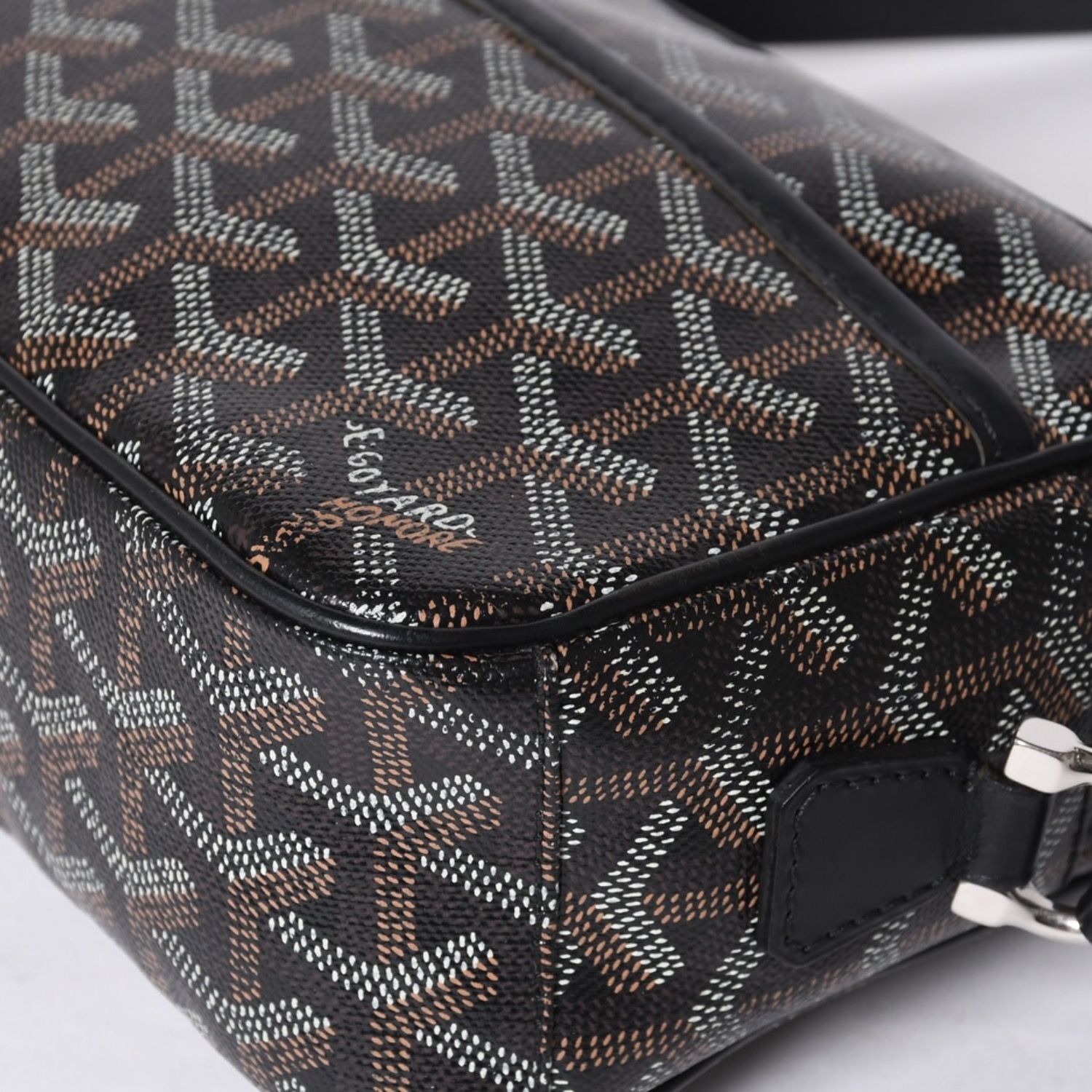 GOYARD ゴヤール カップヴェールPM ショルダーバッグ ブラック PVC 