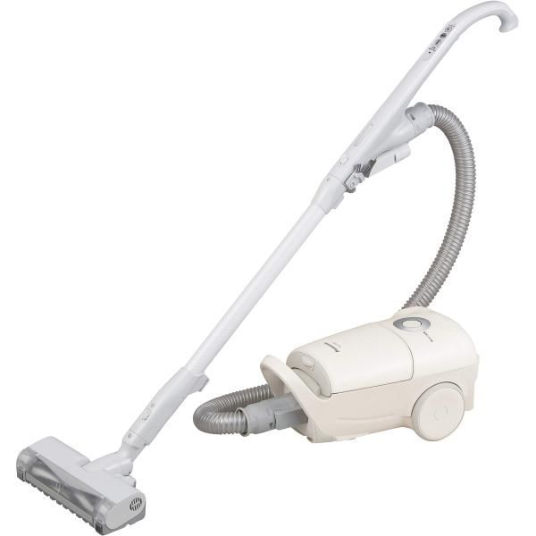 【中古】パナソニック 紙パック式掃除機 Jコンセプト ハウスダスト発見センサー搭載 からまないブラシ ベージュ MC-JP830K-C
