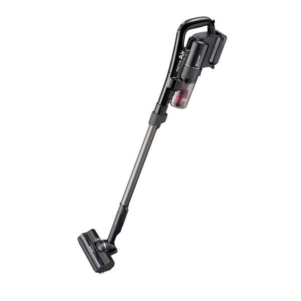 【中古】シャープ 掃除機 コードレス スティッククリーナー ラクティブエア 軽量 スタンド付き 1.5kg ブラック EC-FR5-B